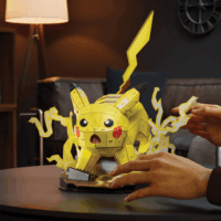 Spin Master 4D Build Pokémon Pikachu 201 darabos karton makett