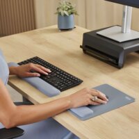 Fellowes Breyta XL Egérpad Csuklótámasszal 280 x 210 mm - Kék