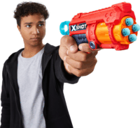 Zuru XSHOT 36840 Céltábla + 2 db Szivacslövedékes Pisztoly Készlet