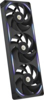 NZXT Performance Fan F360X 120mm PWM RGB Rendszerhűtő Ventilátor 3db - Fekete