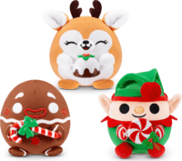 Zuru Snackles Karácsonyi Meglepetés Plüssfigura 12 cm