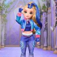 Spin Master Unicorn Academy Isabel Öltöztetős Baba