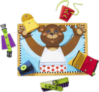 Spin Master Melissa & Doug Macis öltöztetős fejlesztő játék