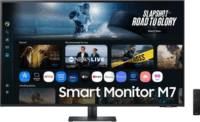 Samsung 43" LS43FM700UUXEN 16:9 4K UHD VA LED Monitor - Fekete