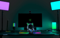 Razer Kraken Kitty V3 X Vezetékes Gamer Headset - Fekete