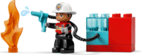 LEGO 10473 Duplo - Tűzoltóautó Tömlővel És Tűzoltóval