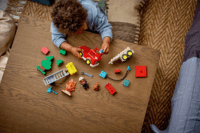 LEGO 10473 Duplo - Tűzoltóautó Tömlővel És Tűzoltóval