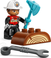 LEGO 10473 Duplo - Tűzoltóautó Tömlővel És Tűzoltóval