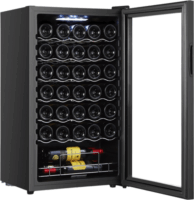 Cecotec Bolero GrandSommelier 34030 Szabadonálló Borhűtő 34 Palack 80L - Fekete