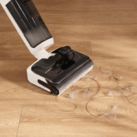 Tineco Floor One Switch S6 Stretch Akkus porzsák nélküli Felmosó porszívó - Fekete / Fehér