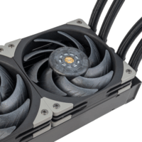 SilverStone SST-XE360PDD 360mm All in One Univerzális Dual CPU Vízhűtés - Fekete