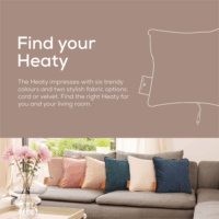 Beurer HK 77 Elektromos Ágymelegítő Párna 45x45cm - Világosbarna