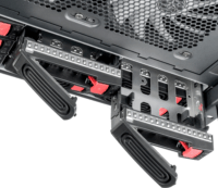 SilverStone SST-RM61-312 6U Rack Szerver Ház (43,8 × 26,5 × 52,2 cm) - Fekete