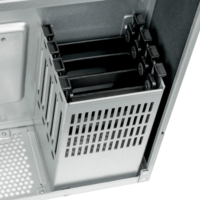 SilverStone SST-RM61-312 6U Rack Szerver Ház (43,8 × 26,5 × 52,2 cm) - Fekete