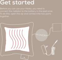 Beurer HK 77 Elektromos Ágymelegítő Párna 45x45cm - Bézs