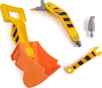 Spin Master Mancs Őrjárat Rubble & Crew - Rubble 2 az 1-ben kotrógép járműve