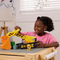 Spin Master Mancs Őrjárat Rubble & Crew - Rubble 2 az 1-ben kotrógép járműve