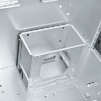 SilverStone RM53-502 5U Rack Szerver Ház (44 × 22 × 53 cm) - Fekete