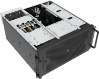 SilverStone RM53-502 5U Rack Szerver Ház (44 × 22 × 53 cm) - Fekete