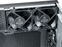 SilverStone RM53-502 5U Rack Szerver Ház (44 × 22 × 53 cm) - Fekete