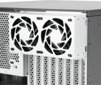 SilverStone RM53-502 5U Rack Szerver Ház (44 × 22 × 53 cm) - Fekete