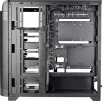 SilverStone SETA A2 Midi Torony Számítógépház + 4db 140mm ventilátor - Fekete