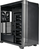 SilverStone SETA A2 Midi Torony Számítógépház + 4db 140mm ventilátor - Fekete