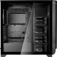 SilverStone SETA A2 Midi Torony Számítógépház + 4db 140mm ventilátor - Fekete