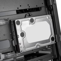 SilverStone SETA A2 Midi Torony Számítógépház + 4db 140mm ventilátor - Fekete