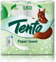 Tento Super Aqua 2 réteg papírtörlő - Fehér ( 2 tekercs / csomag)