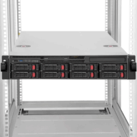 SilverStone SST-RMS03-26 19" Rack Sínkészlet - Ezüst
