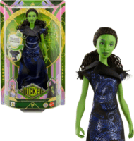 Mattel JFM09 Wicked: Éneklő Elphaba Divatbaba