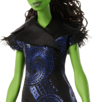 Mattel JFM09 Wicked: Éneklő Elphaba Divatbaba