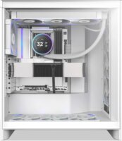 NZXT Performance Fan F360X 120mm PWM RGB Rendszerhűtő ventilátor 3db - Fehér