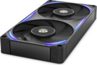 NZXT Performance Fan F240X 120mm PWM RGB Rendszerhűtő ventilátor 2db - Fekete