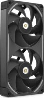 NZXT Performance Fan F240X 120mm PWM RGB Rendszerhűtő ventilátor 2db - Fekete