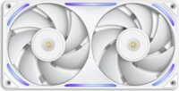 NZXT Performance Fan F240X 120mm PWM RGB Rendszerhűtő ventilátor 2db - Fehér