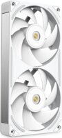 NZXT Performance Fan F240X 120mm PWM RGB Rendszerhűtő ventilátor 2db - Fehér