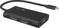 ICY BOX 61202 IB-AD1030-C Univerzális USB-C - 3x HDMI Dokkoló