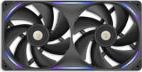 NZXT Performance Fan F280X 140mm PWM RGB Rendszerhűtő ventilátor 2db - Fekete