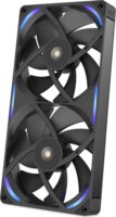 NZXT Performance Fan F280X 140mm PWM RGB Rendszerhűtő ventilátor 2db - Fekete