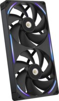 NZXT Performance Fan F280X 140mm PWM RGB Rendszerhűtő ventilátor 2db - Fekete