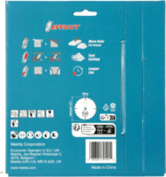 Makita B-62985-2 Fa Körfűrészlap készlet Ø165 x 20mm 1mm 25 fog (2db / csomag)