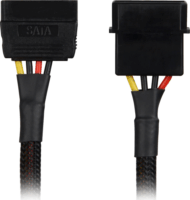 Sharkoon SATA Kábel 0.5m (4pin Molex - SATA)