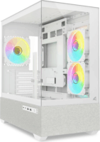 Sharkoon MK7 ARGB Midi Torony Számítógépház - Fehér