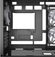 Sharkoon MK7 ARGB Midi Torony Számítógépház - Fekete