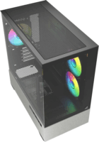 Sharkoon MK7 ARGB Midi Torony Számítógépház - Fekete