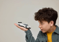 LEGO 77240 Speed Champions - Bugatti Centodieci Hiper Sportautó - Fehér