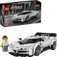 LEGO 77240 Speed Champions - Bugatti Centodieci Hiper Sportautó - Fehér