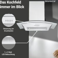 Respekta CH 0160 IX Nova Kürtős Páraelszívó Szagelszívó - Bézs